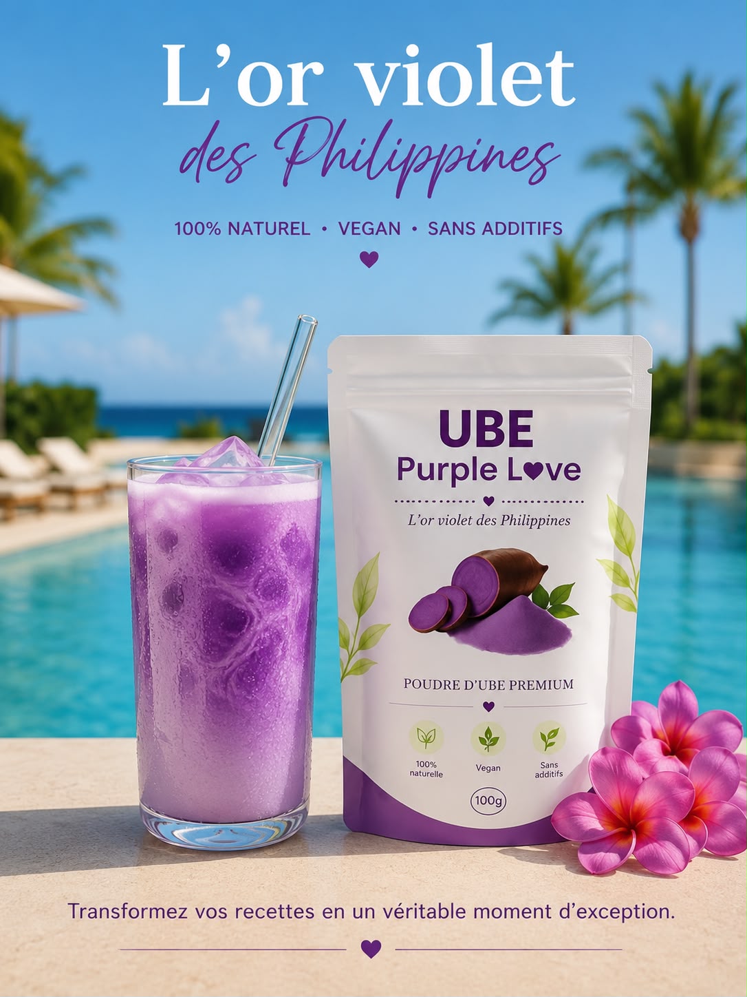 Poudre Premium d'Ube - 100g